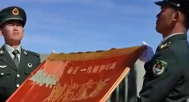 “劉老莊連”戰(zhàn)士們的宣言鏗鏘有力